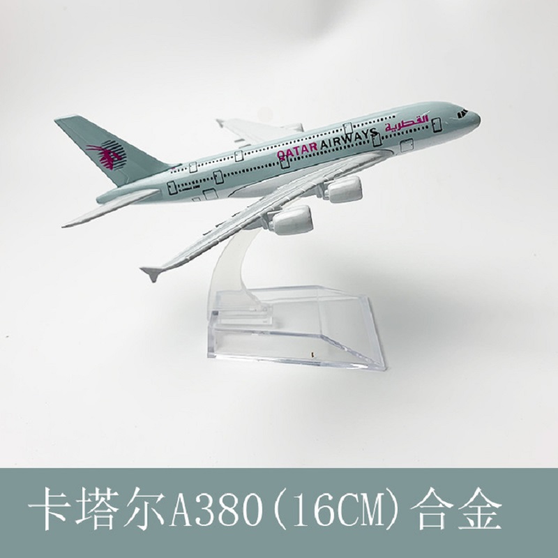 Model Kit Plane - Modelo de Avión de Metal Fundido