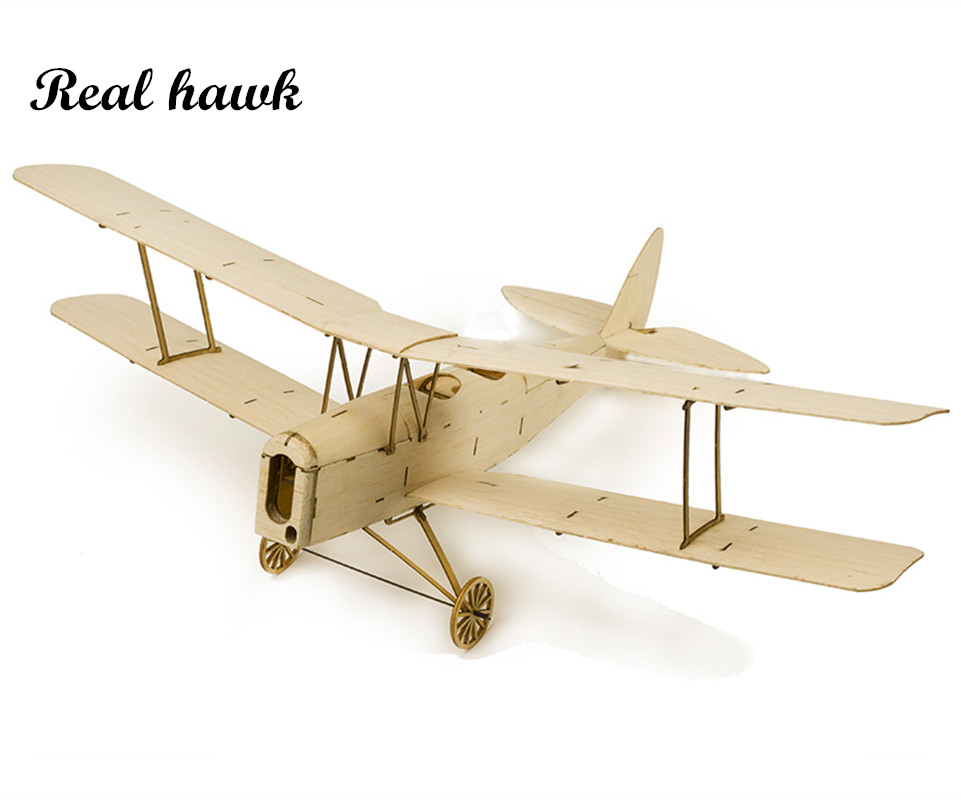 Model Kit Plane - Avión RC de madera Balsa cortada