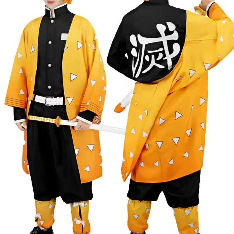 Model Kit Demon Slayer - Disfraz de cosplay de Agatsuma Zenitsu