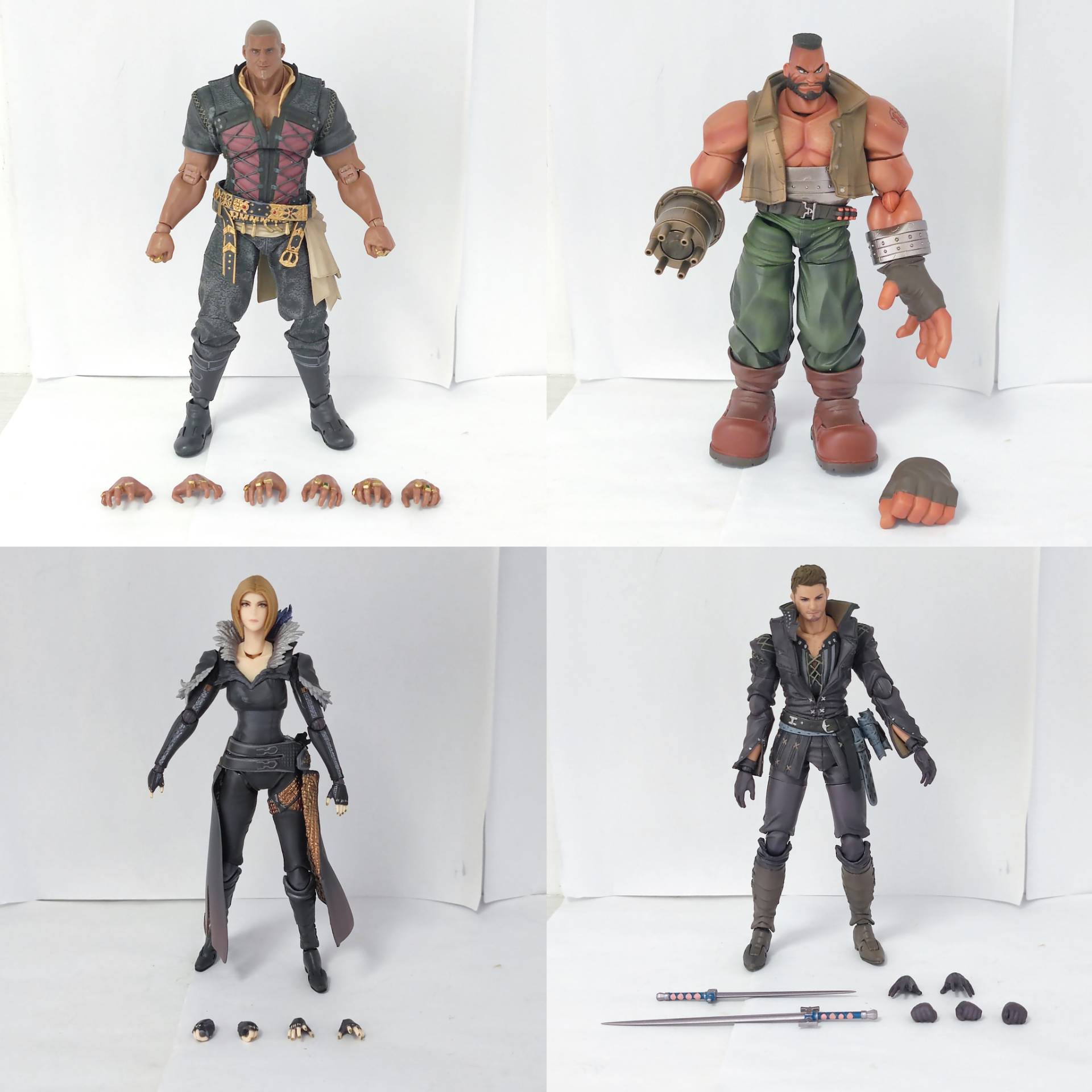 Model Kit Final Fantasy - Figura suelta oficial Hugo Kupka Benedikta