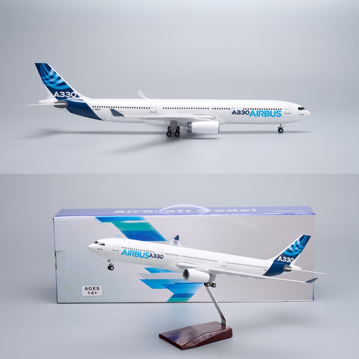 Model Kit Plane - Maqueta a escala grande de 47