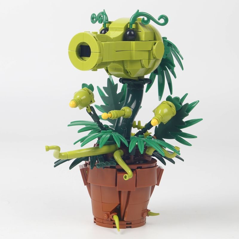Model Kit Vs Lego - Plantas vs. Zombis, Bloques de Construcción