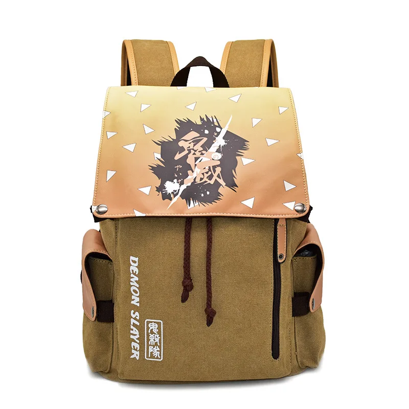 Model Kit Demon Slayer - Mochila de Lona con Estampado de