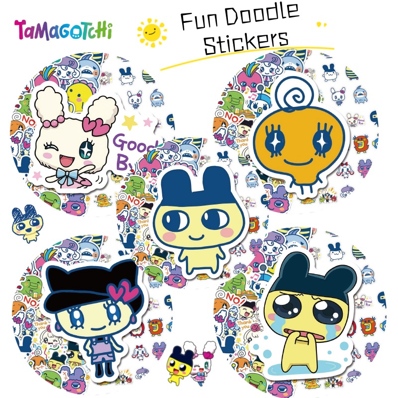 Model Kit New - Nuevas pegatinas Bandai Tamagotchi Mametchi con