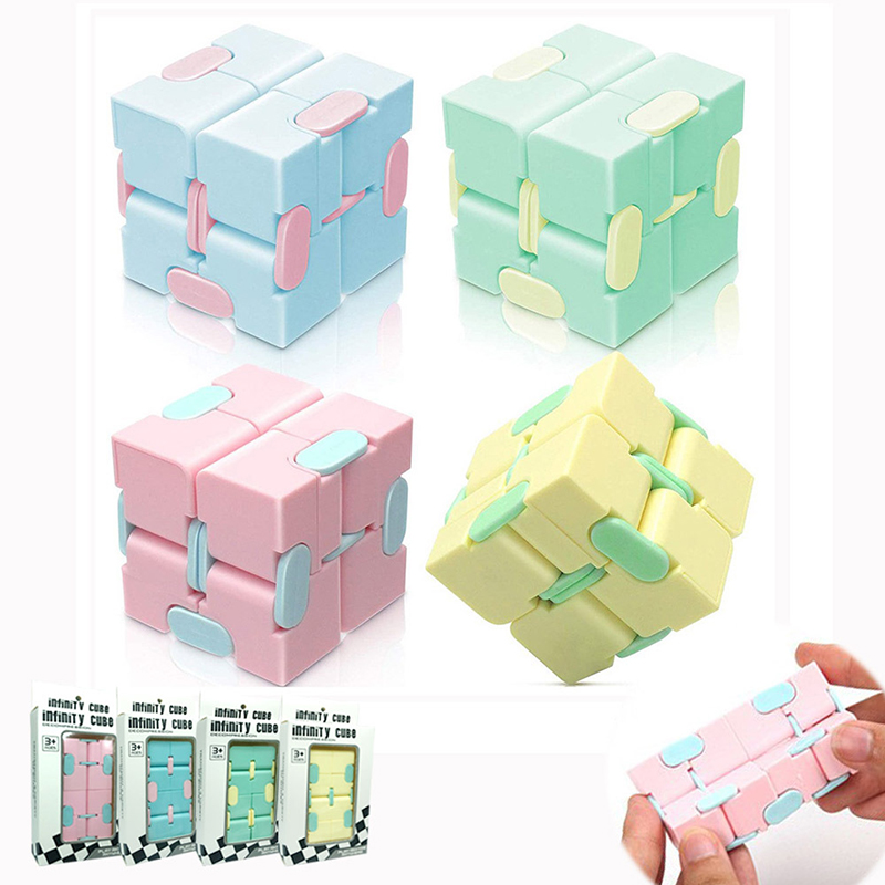 Model Kit Infinite Dimension - Cubo de rompecabezas mágico, juguetes antiestrés