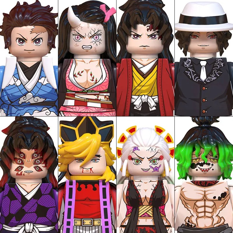 Minifiguras de Demon Slayer, 5 - Model Kit Demon Slayer reseña y precio