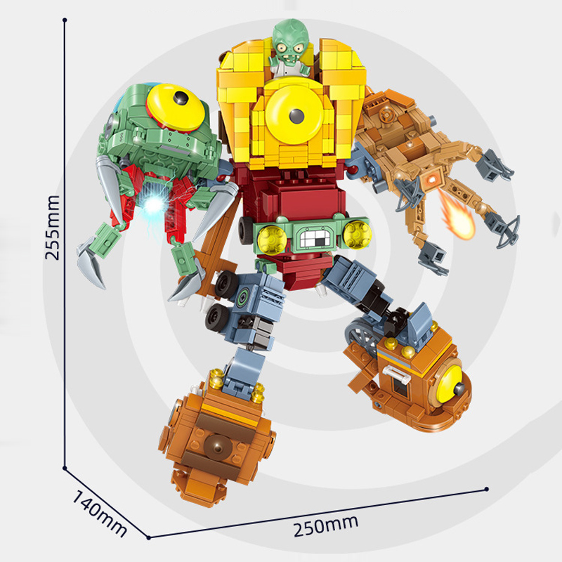 Plantas vs. Zombies batalla de - Model Kit Vs Lego reseña y precio
