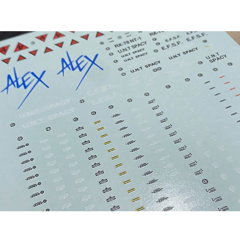 Calcomanías modelo, calcomanía - Model Kit Decals reseña y precio