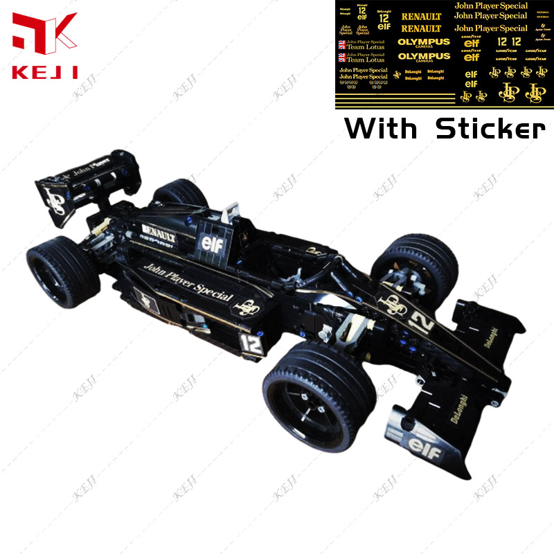 KEJI-Juego de bloques de const - Model Kit Formula 1 reseña y precio