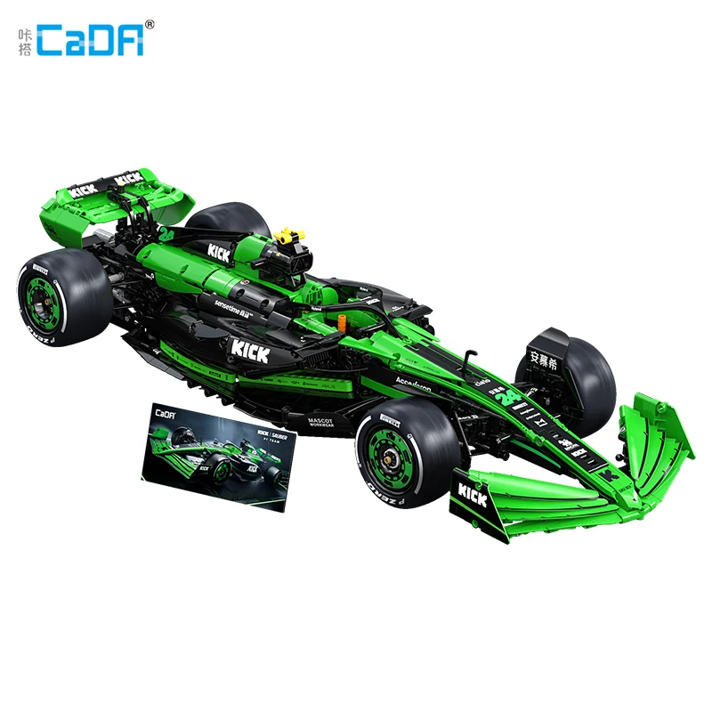 Cada 1:8 MOC Sauber F1 equipo  - Model Kit Formula 1 reseña y precio
