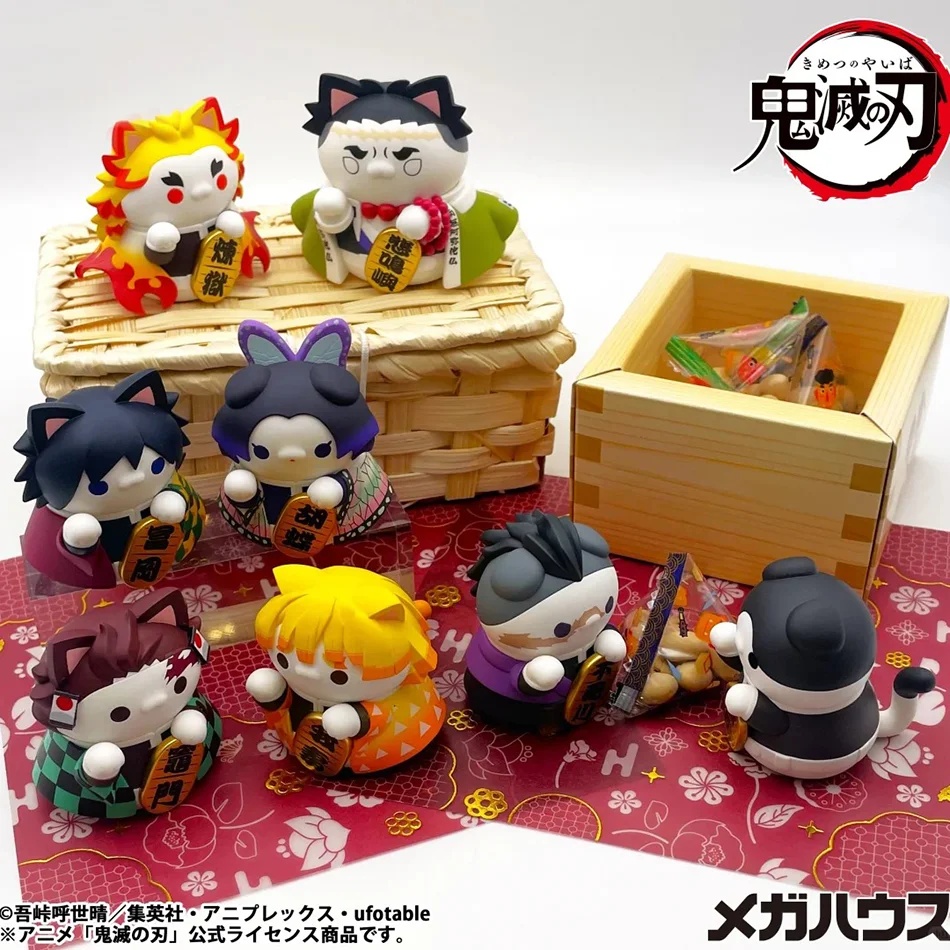 Nuevo Set de 8 Figuras de Acci - Model Kit Demon Slayer reseña y precio