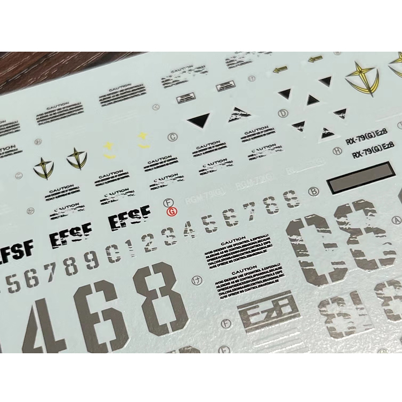 Modelo de calcomanías de tobog - Model Kit Decals reseña y precio