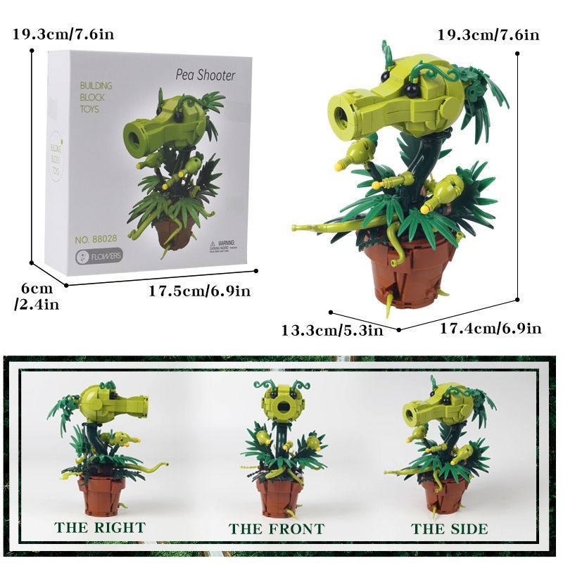 Plantas vs. Zombis, Bloques de - Model Kit Vs Lego reseña y precio