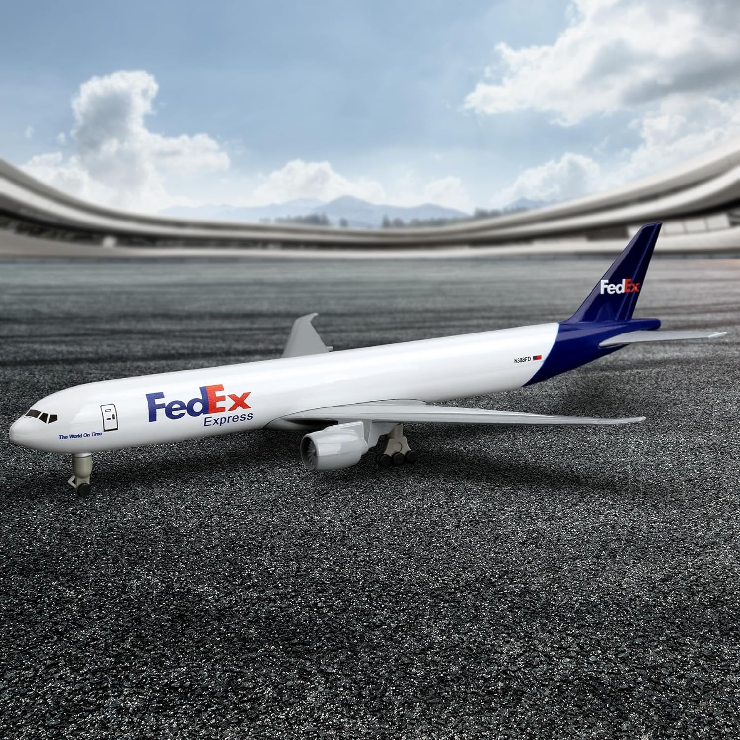 Modelo de Avión Fedex B777 de  - Model Kit Plane reseña y precio