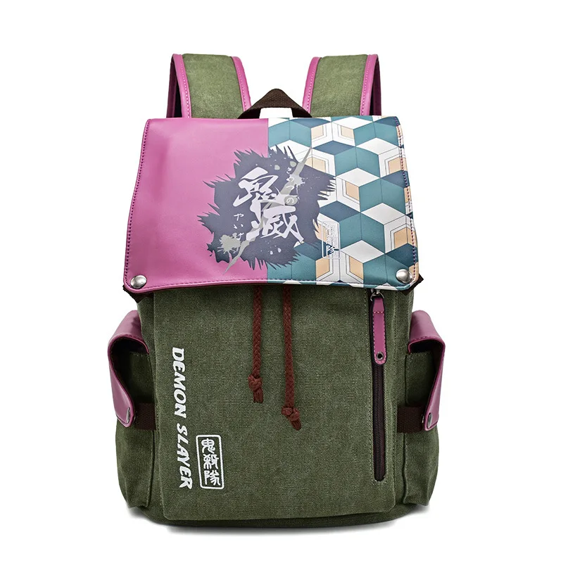 Mochila de Lona con Estampado  - Model Kit Demon Slayer reseña y precio