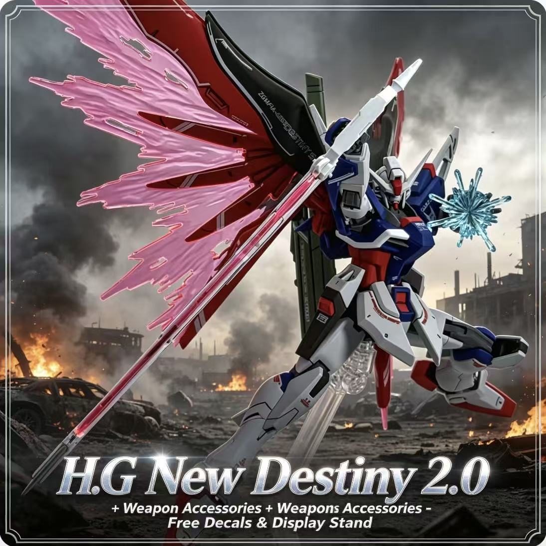 224 HG 1/144 Destiny Spec II F - Model Kit Non Gundam reseña y precio
