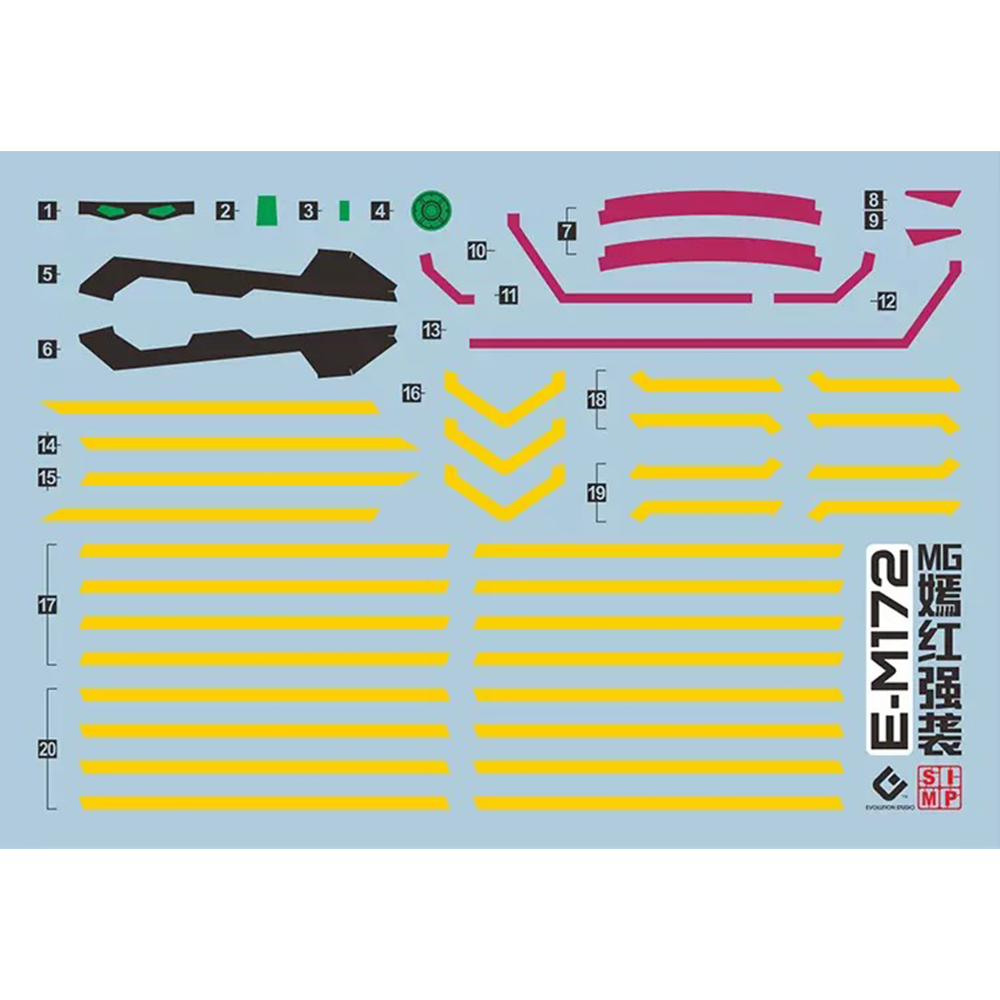 Calcomanías modelo EVO, calcom - Model Kit Decals reseña y precio