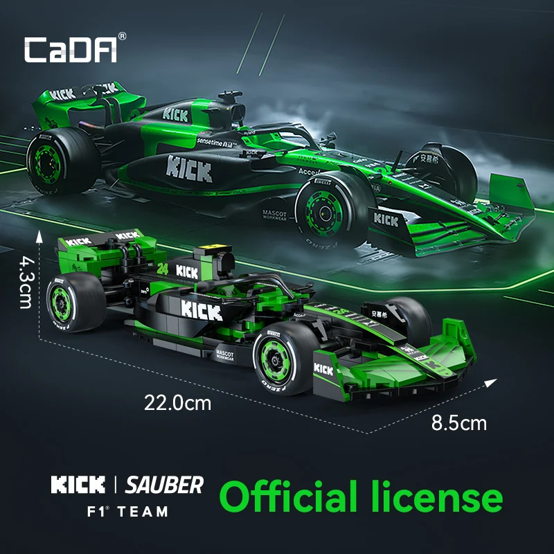 Cada MOC Sauber F1 Team C44, S - Model Kit Formula 1 reseña y precio