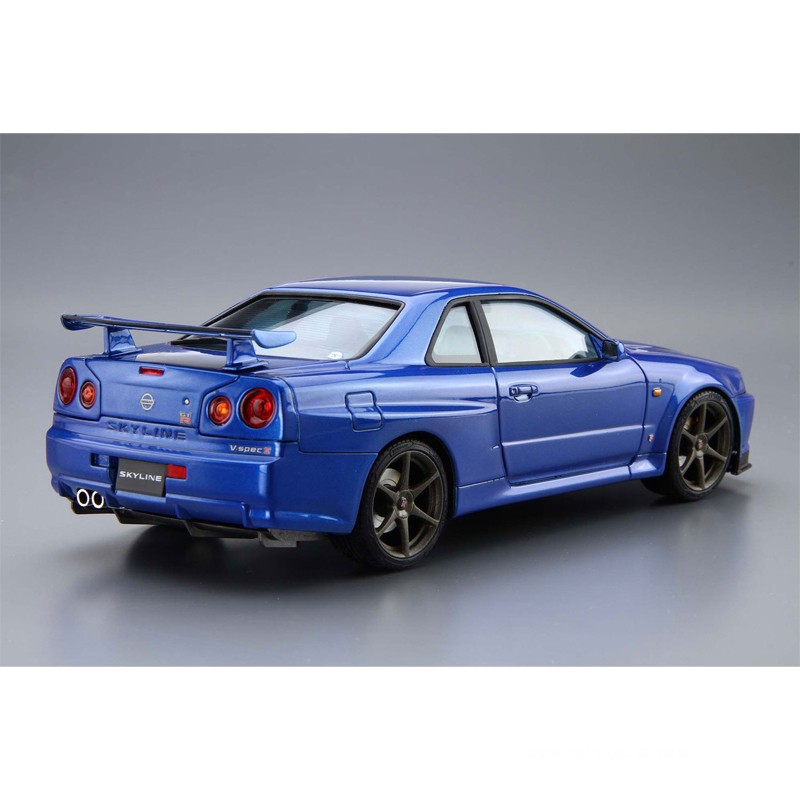 Modelo de coche de montaje est - Model Kit Aoshima reseña y precio