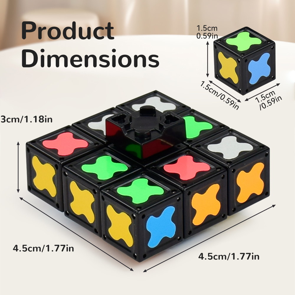 Juguete magnético Fidget Spinn - Model Kit Infinite Dimension reseña y precio